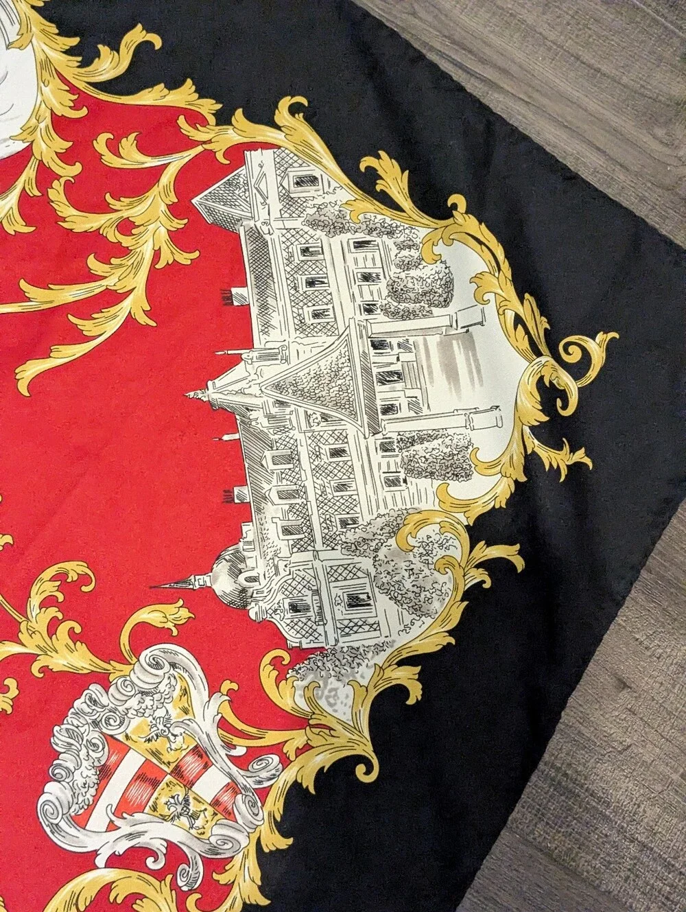 STRIESSNIG WIEN Vintage 'KAISERIN ELISABETH von OSTERREICH' SCARF